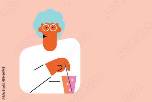 User Avatars Icons, Flat Vector People Illustrations For Social Media And Messaging Apps