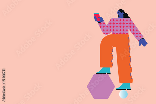 User Avatars Icons, Flat Vector People Illustrations For Social Media And Messaging Apps