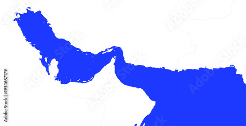 Strait of Hormuz with Arab Sea