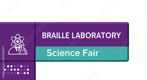 Braille Laboratory Science Fair Concept: Accessibility, Innovation, And Scientific Discovery