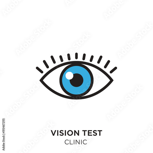 Clear Vision Symbolizing Eye Care, Ophthalmology, Vision Test, Medical, Clinic, Healthcare