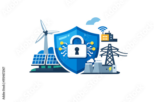 Security measures protect renewable energy systems and power
