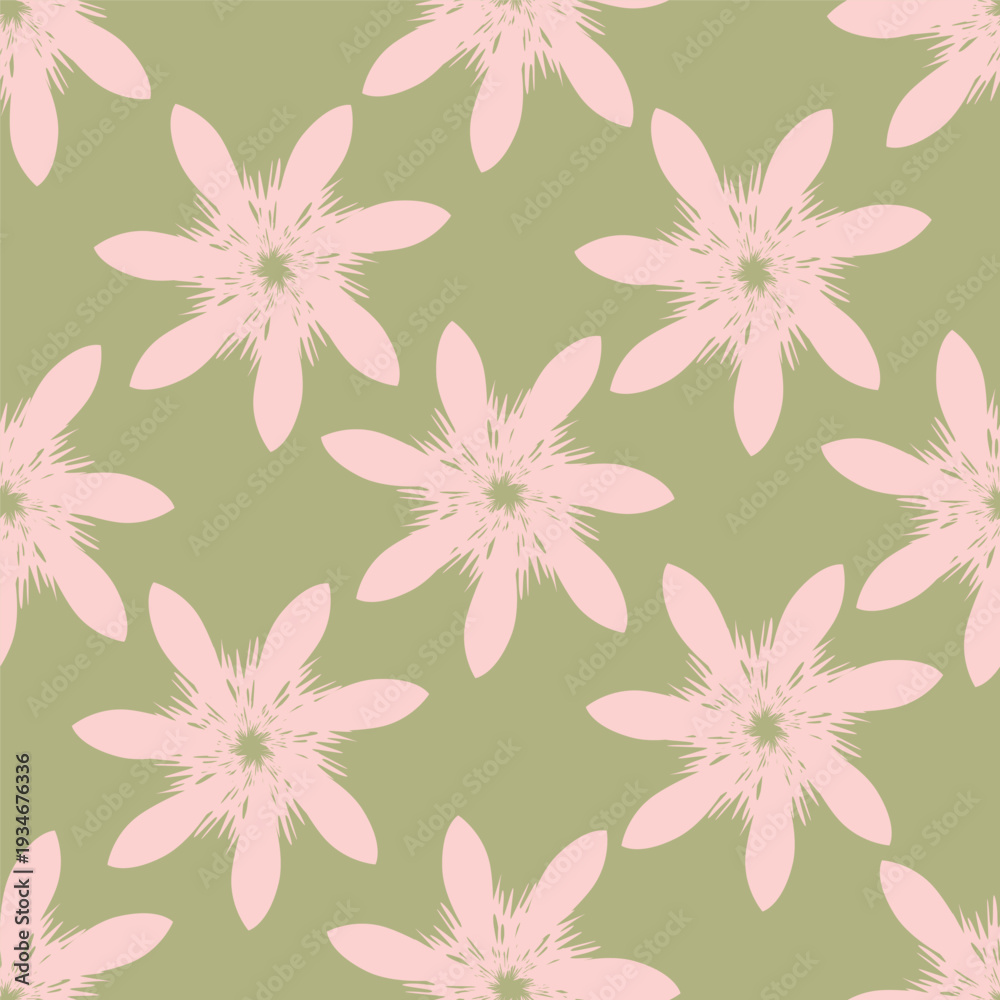 Obraz premium seamless floral pattern