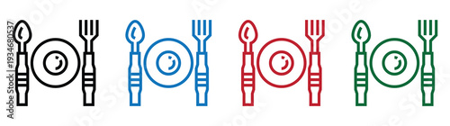 Hand drawn target icons with arrows success goal achievement business strategy flat design vector illustration