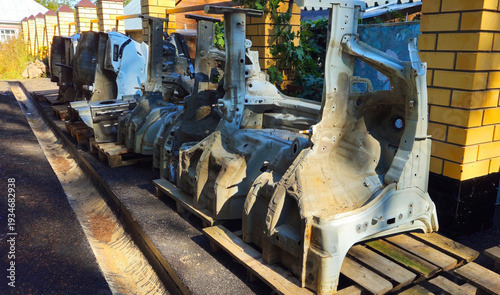  Old car body parts suitable for further use. Sale of old car parts.