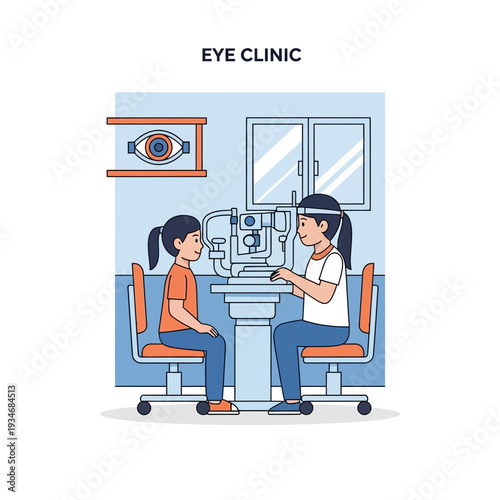 Comprehensive Eye Examination: A Professional Vision Assessment and Patient Care in a Clinic Setting
