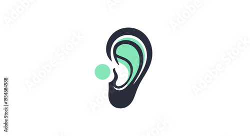 Conceptual Illustration Depicting Ear Anatomy And Auditory Communication Perfectly