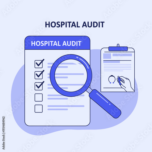 Comprehensive Healthcare Assessment: Hospital Audit and Inspection Process Illustrated Meticulously