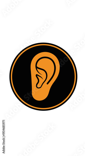 Conceptual Illustration: Abstract Representation of Auditory Perception and Hearing Clarity