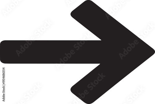 Left Arrow Icon – Navigation, Back and Scroll Symbol Vector