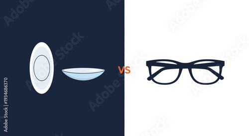 Contact Lenses Versus Eyeglasses: An Illustrated Comparison of Visual Aids and Choices