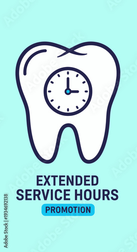 Dental Clinic's Extended Service Hours Promotion: Convenient Appointment Scheduling for Patients