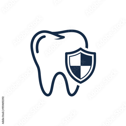 Dental Defense: A Symbolic Representation of Tooth Protection and Oral Health Assurance