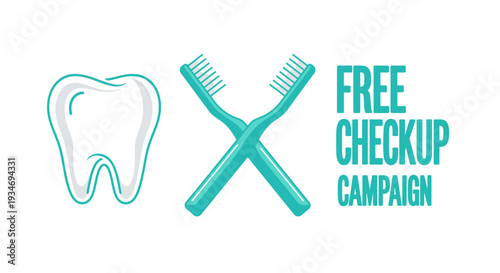 Dental Health Campaign: Free Checkup Services for Oral Hygiene Awareness Promotion