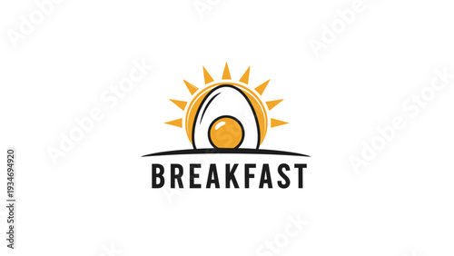 Sunny Egg Breakfast Logo Design