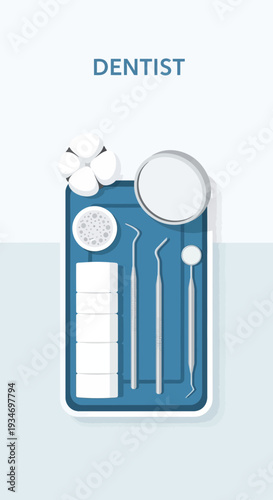 Dental Instrument Array: A Comprehensive Visual Representation of Oral Healthcare Components