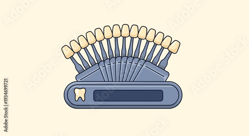 Dental Shade Guide Illustrated: Teeth Whitening, Color Comparison, and Aesthetic Dentistry