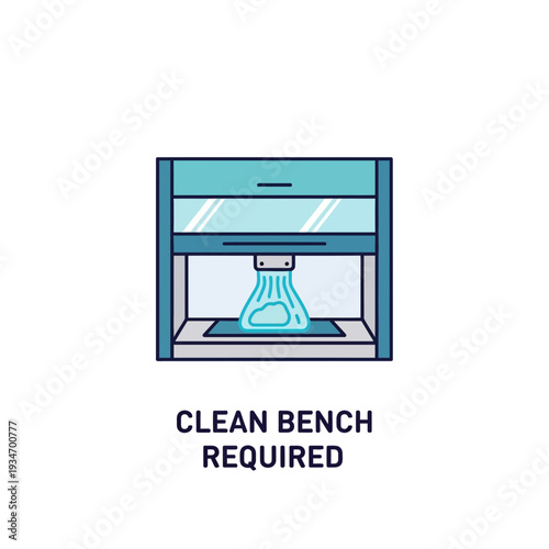 Depiction Of A Clean Bench Showing Essential Cleanliness For Laboratory Experiments