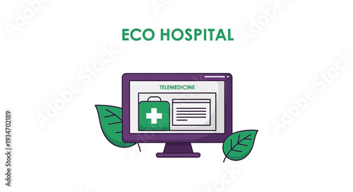 Digital Eco Hospital Telemedicine Concept: Innovative Healthcare Solutions For The Future