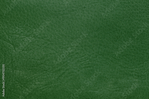Beautiful green background with leather texture