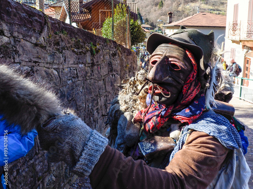 Schignano Carnival, a traditional and historic event that represents the ugly and the beautiful.