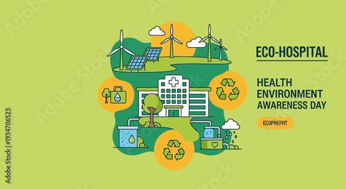 Eco-Friendly Hospital Concept: Promoting Health and Environmental Awareness in Modern Healthcare