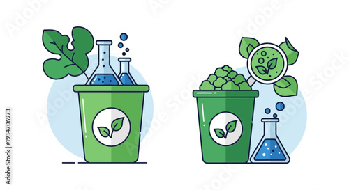 Ecological Science Experiment: Green Research and Laboratory Testing Analysis