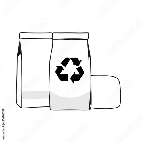 A graphic designer creating packaging with recyclable material specifications, sustainable design workflow