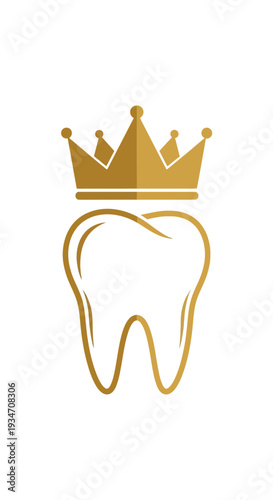Elegant Dental Crown Symbolizing Premium Tooth Care and Superior Oral Health Expertise