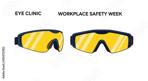 Essential Eye Protection: A Vivid Illustration for Workplace Safety and Vision Care