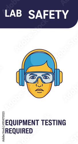 Essential Lab Safety Measures Depicted: Ensuring Safe Equipment Usage and Protecting Personnel