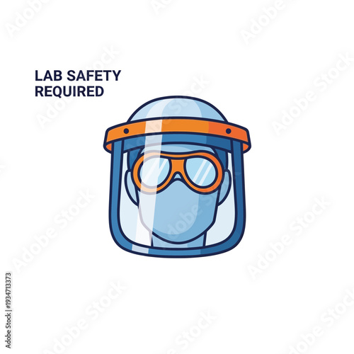 Essential Laboratory Safety Gear: Protective Visor and Eyewear for Workplace Regulations Compliance