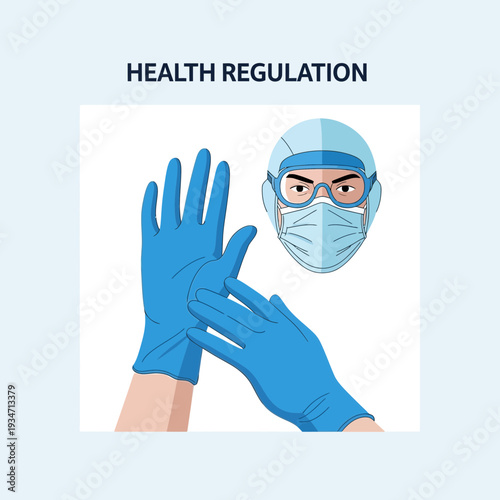 Essential Healthcare Protocol: Demonstrating Proper Gloving Technique and Protective Measures