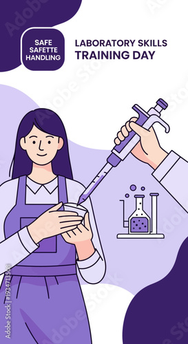 Essential Laboratory Skills Training: Mastering Safe Pipetting Techniques During Safety Day