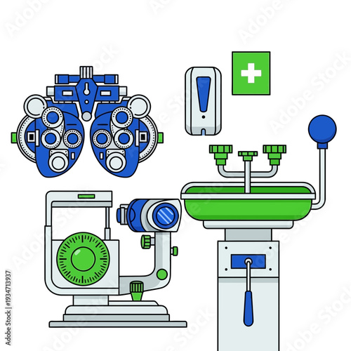 Essential Ophthalmic Equipment: A Comprehensive Collection of Eye Care Instruments for Vision