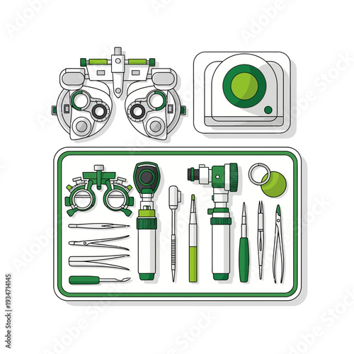 Essential Ophthalmic Instruments: Modern Vision Care Tools for Eye Examination and Treatment