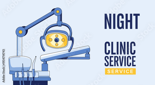 Evening Dental Care: Modern Clinic Providing Nighttime Tooth Treatment Options