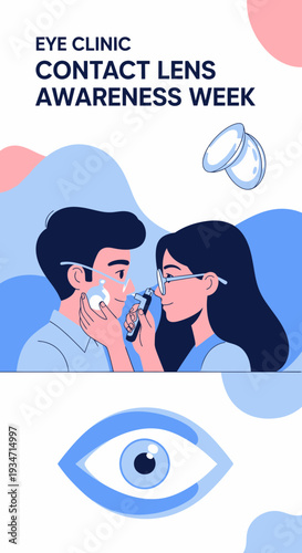 Eye Clinic Contact Lens Awareness Week Promoting Vision Care and Eye Health Education