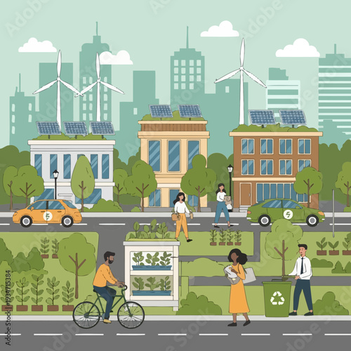 Sustainable Cityscape