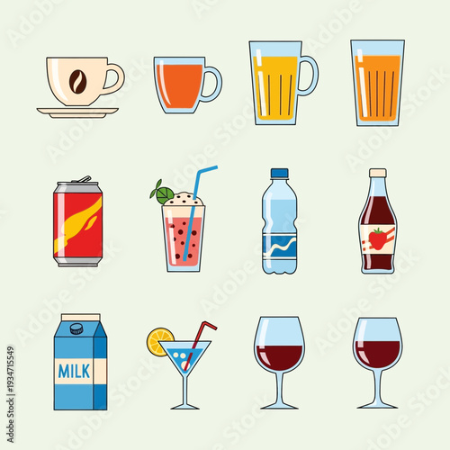Beverage Icons