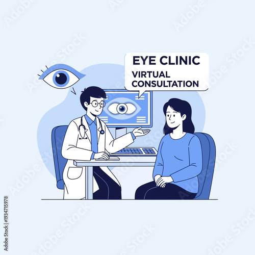 Eye Doctor Offers Remote Vision Assistance To Patient Using Online Digital Examination Methods