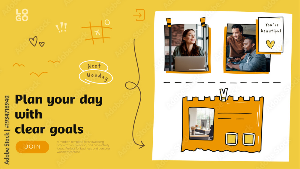 Planning Notes Animation Planning Notes Template — a simple animated design for productivity ...