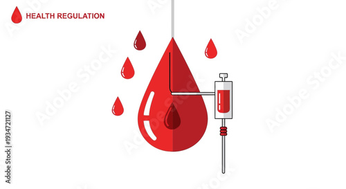 Graphic Representation Of Health And Medical Regulations For Wellness Concepts