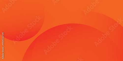 Vibrant orange and yellow background with abstract circular patterns. The background is smooth and bright, featuring orange and yellow hues. Colorful gradient background with copy space.