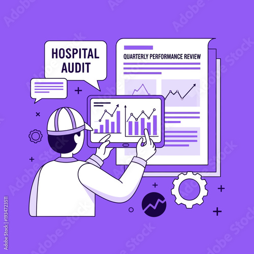 Hospital Audit: Analyzing Quarterly Performance Data and Financial Health with Detailed Reports