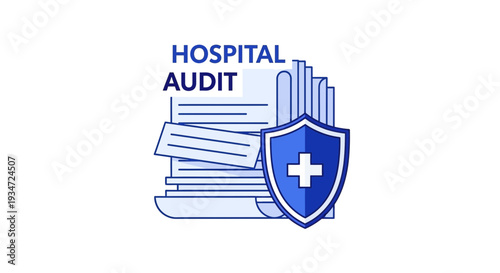 Hospital Audit: Financial Safety And Healthcare Integrity, Secure Medical Documents