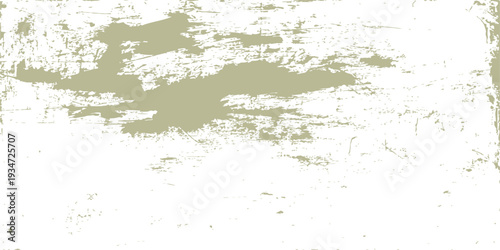 abstract light khaki green and white distressed grunge texture background with weathered paint splatters and brush strokes