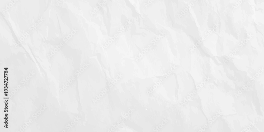 Naklejka premium Crumpled white paper texture background with organic shadows and creased surface for minimalist graphic design mockup