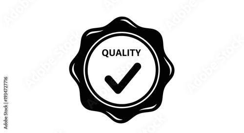 Quality assurance seal with checkmark.