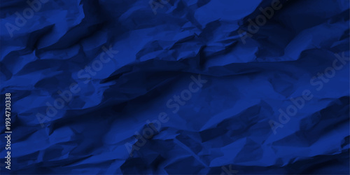 Abstract dark blue background with a textured grunge pattern and a seamless light design reminiscent of underwater sea surface art